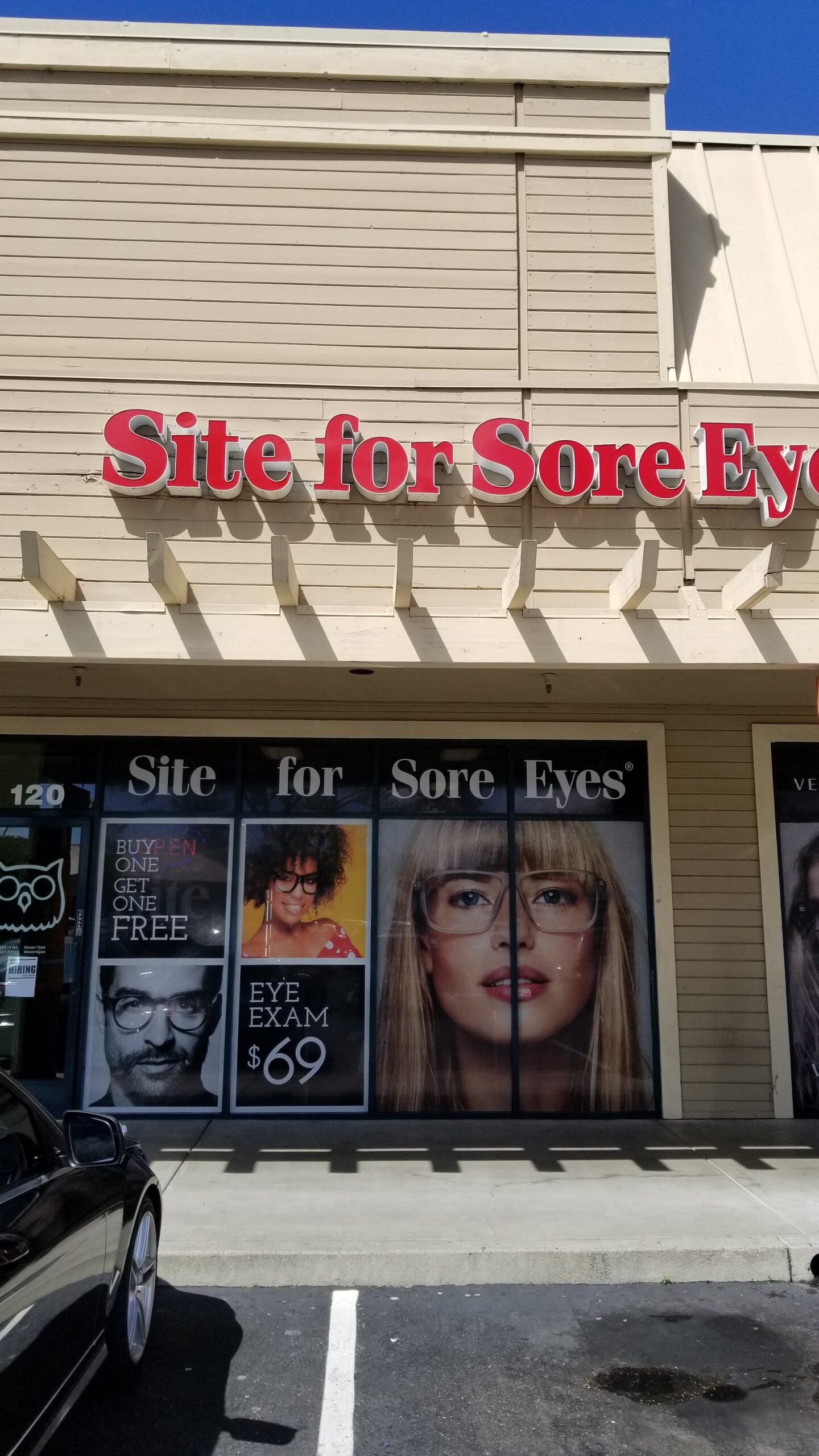 Site for Sore Eyes San Leandro exterior